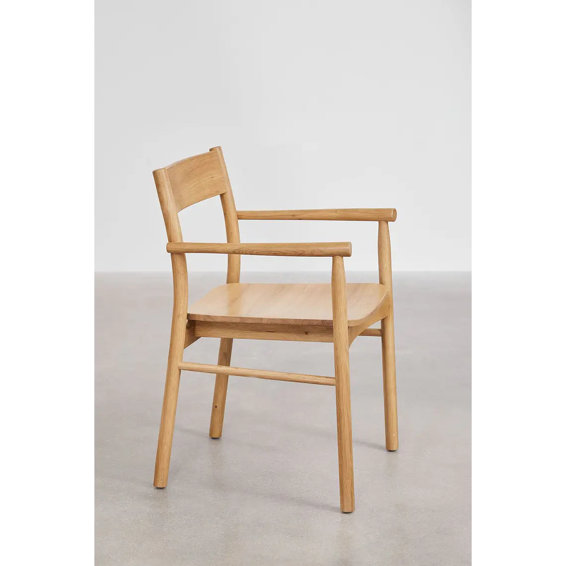 Silla de comedor Nivela en madera de roble 4
