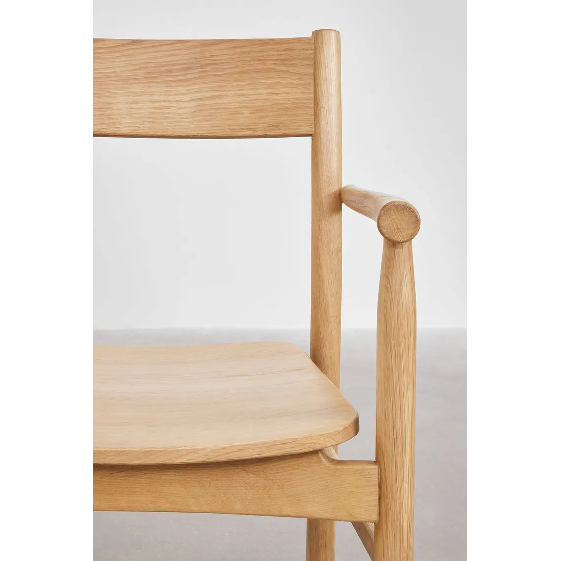 Silla de comedor Nivela en madera de roble 6