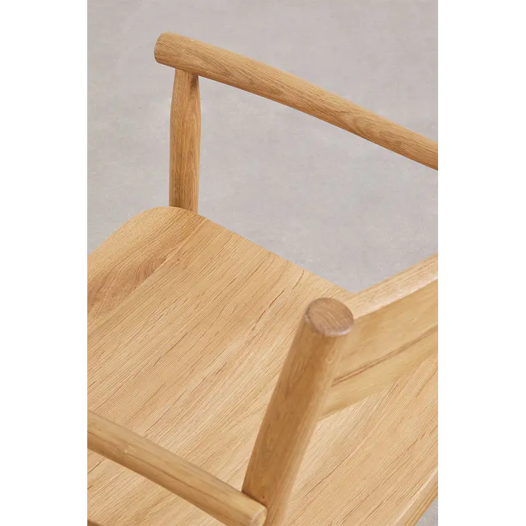 Silla de comedor Nivela en madera de roble 7