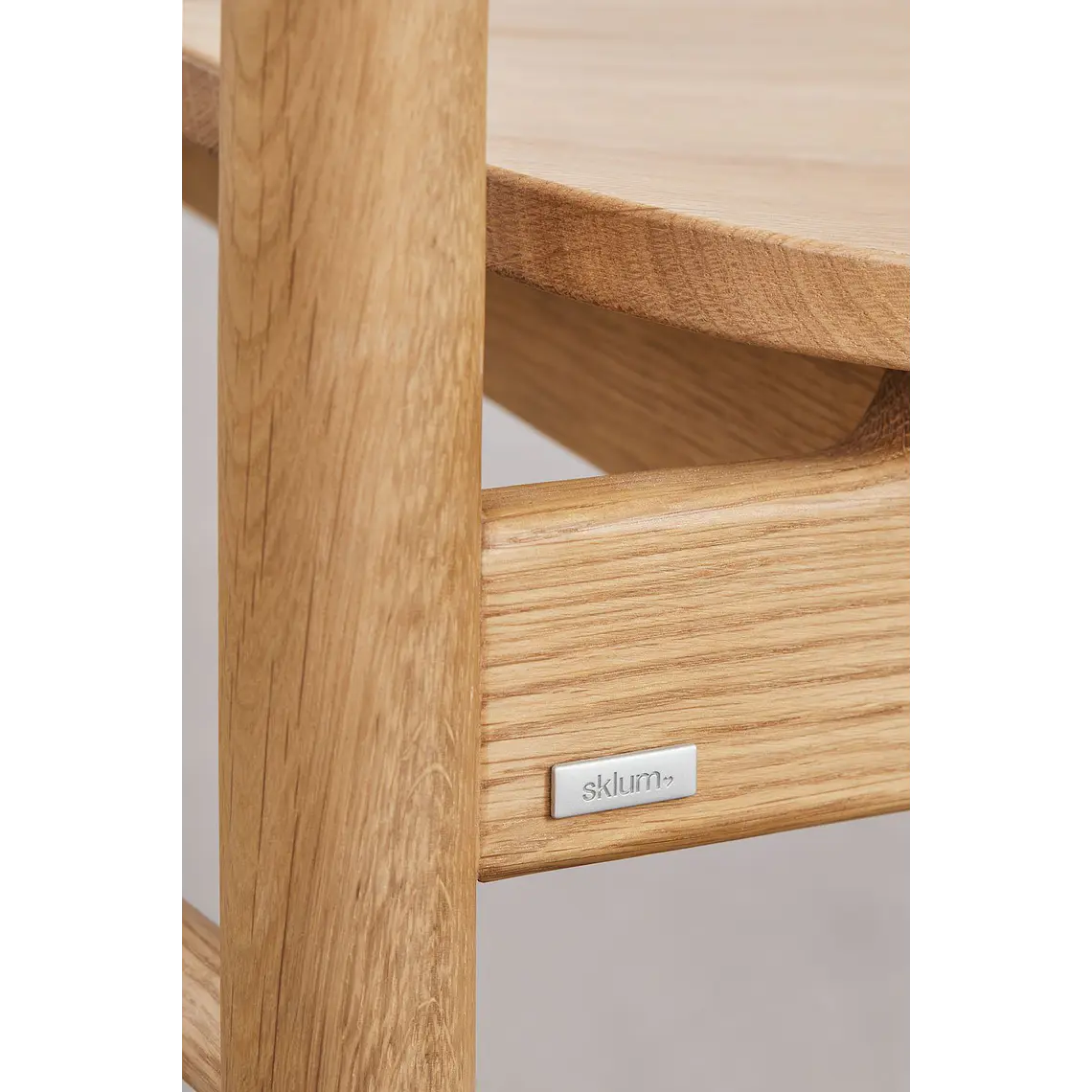 Silla de comedor Nivela en madera de roble 8