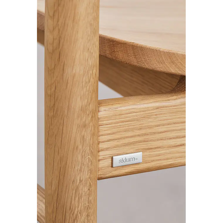 Silla de comedor Nivela en madera de roble 8