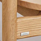Silla de comedor Nivela en madera de roble - Miniatura 8