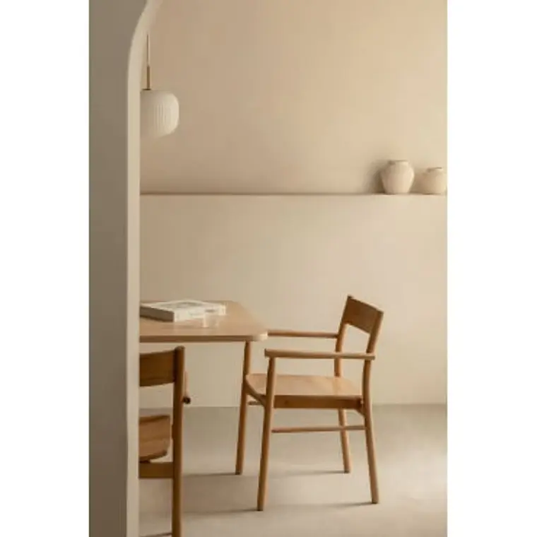 Silla de comedor Nivela en madera de roble 11
