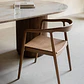 Silla de comedor Orelora en madera de teca - Miniatura 1