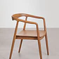 Silla de comedor Orelora en madera de teca - Miniatura 3