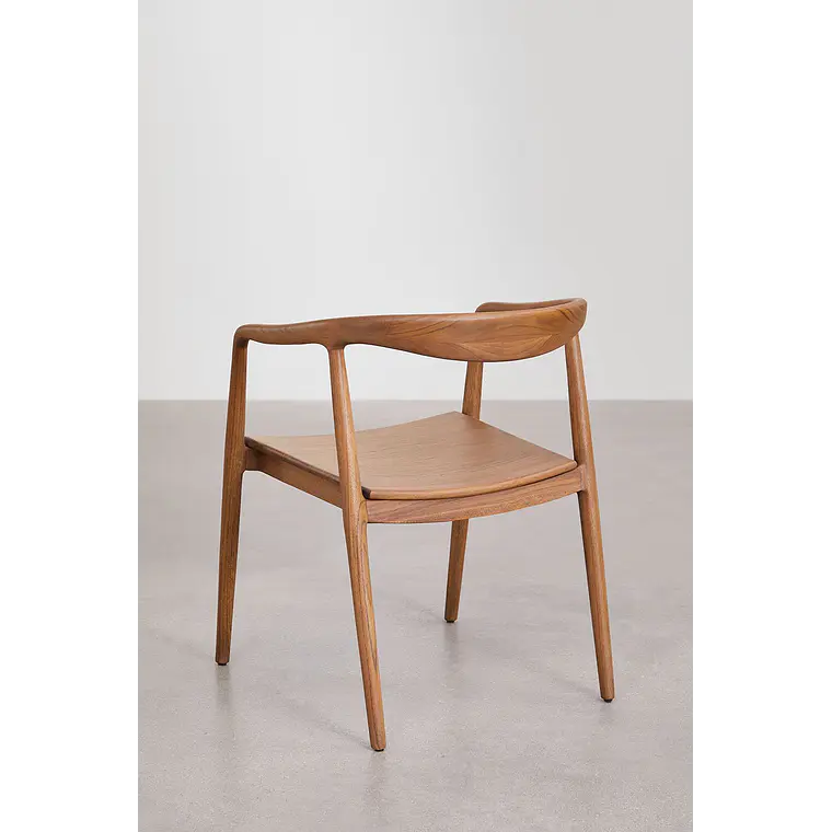 Silla de comedor Orelora en madera de teca 4