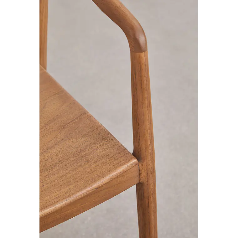 Silla de comedor Orelora en madera de teca 6