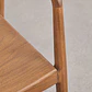 Silla de comedor Orelora en madera de teca - Miniatura 6