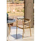 Silla de comedor Orelora en madera de teca - Miniatura 12