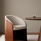 Silla de comedor Orior en madera de roble - Miniatura 1