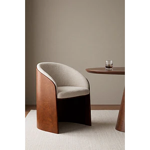 Silla de comedor Orior en madera de roble