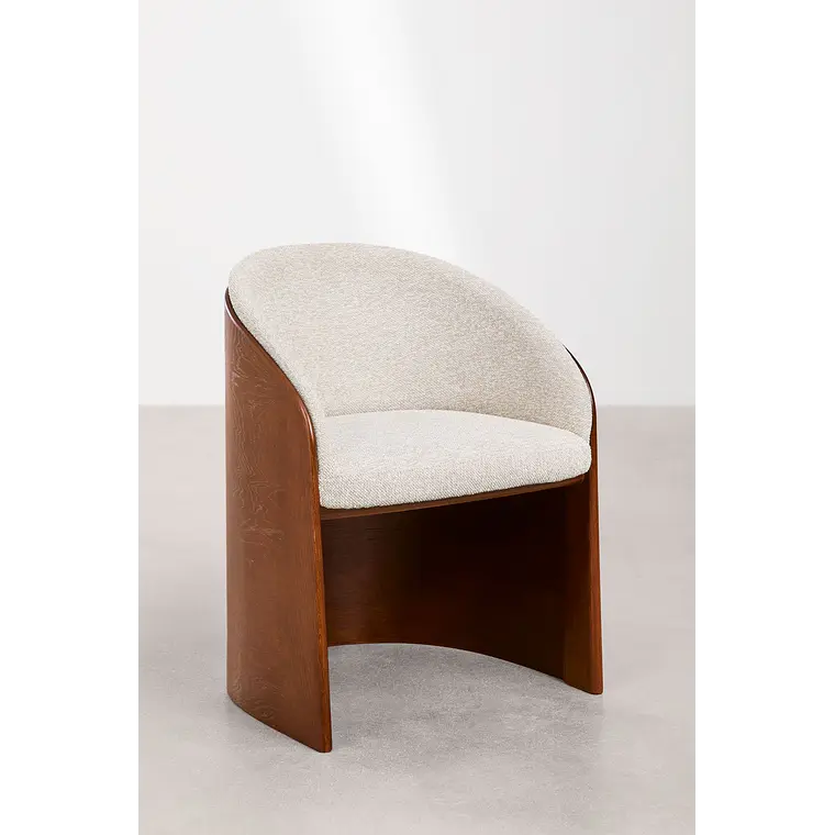 Silla de comedor Orior en madera de roble 4