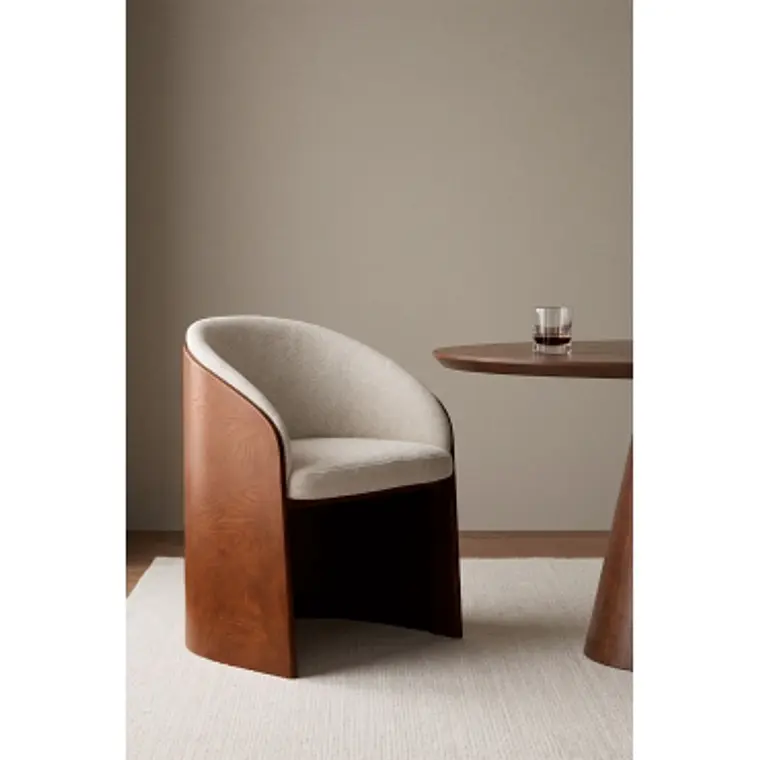 Silla de comedor Orior en madera de roble 12