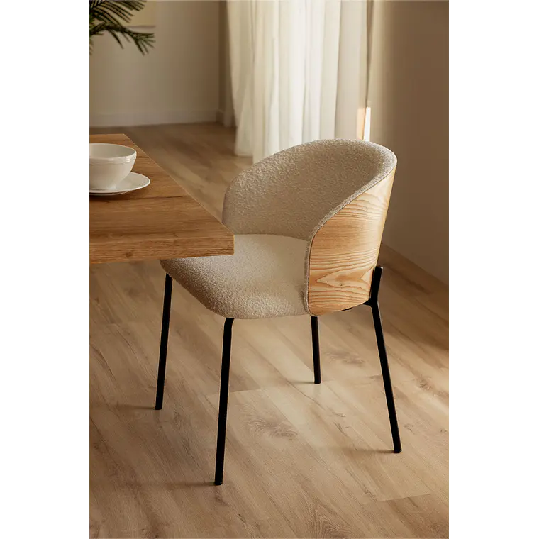 Silla de comedor Phaeia en madera 1