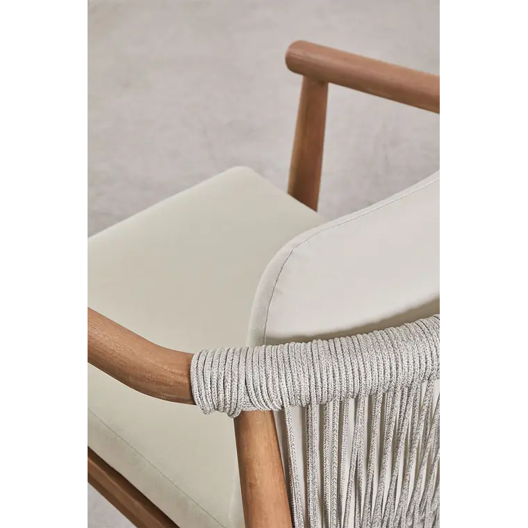 Silla de comedor Raeen en madera 4