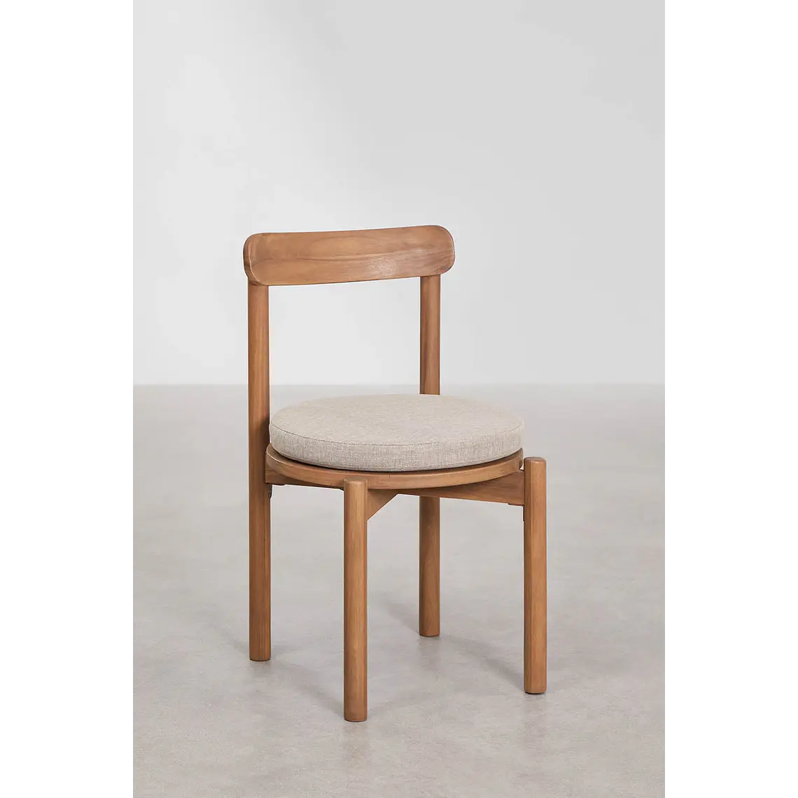 Silla de comedor Saelela en madera de acacia 1