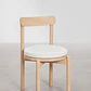 Silla de comedor Saelela en madera de acacia - Miniatura 2