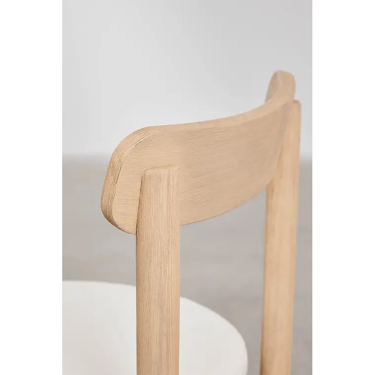 Silla de comedor Saelela en madera de acacia 5