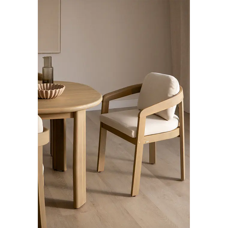 Silla de comedor Sioora en madera de acacia 1