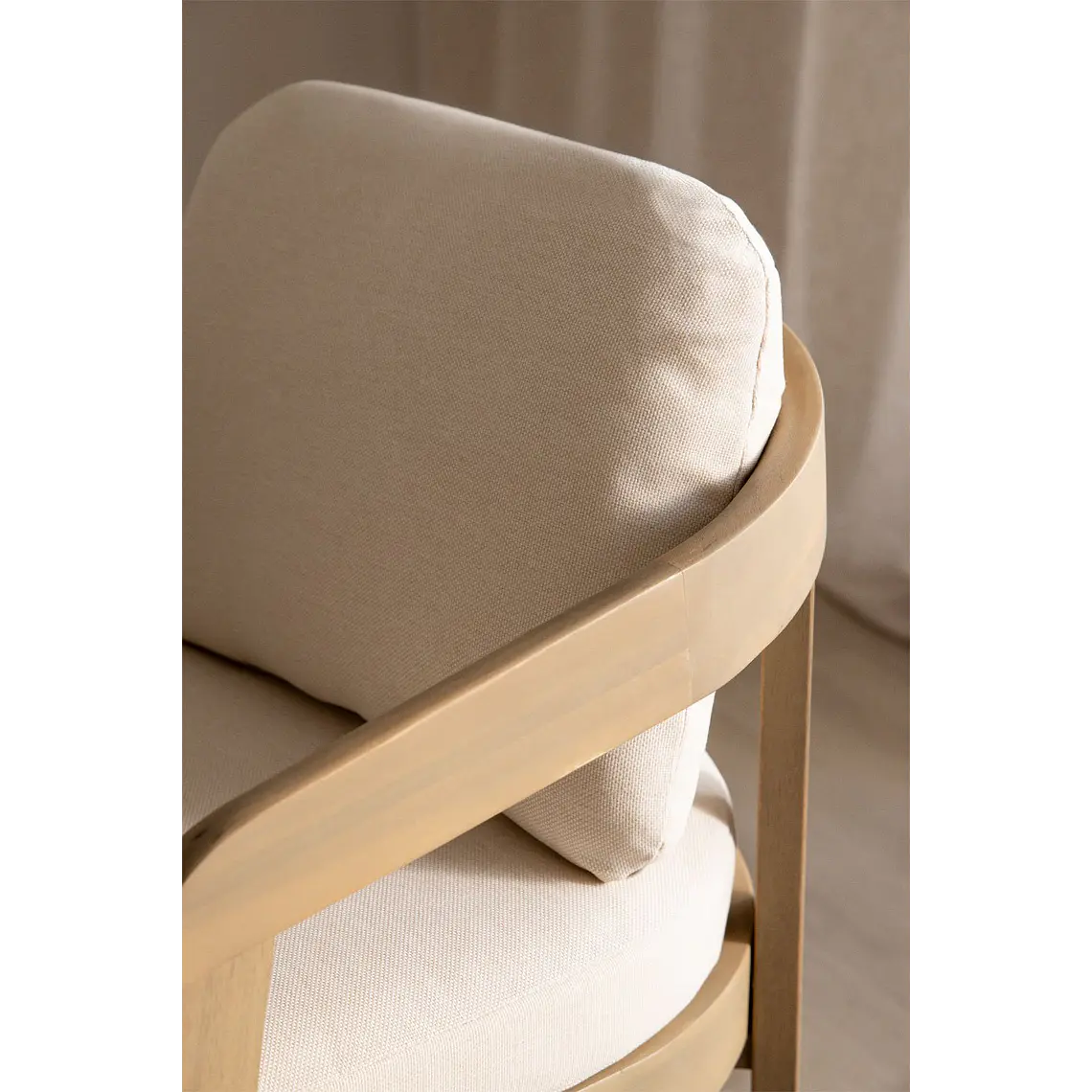 Silla de comedor Sioora en madera de acacia 2