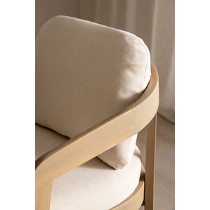 Silla de comedor Sioora en madera de acacia