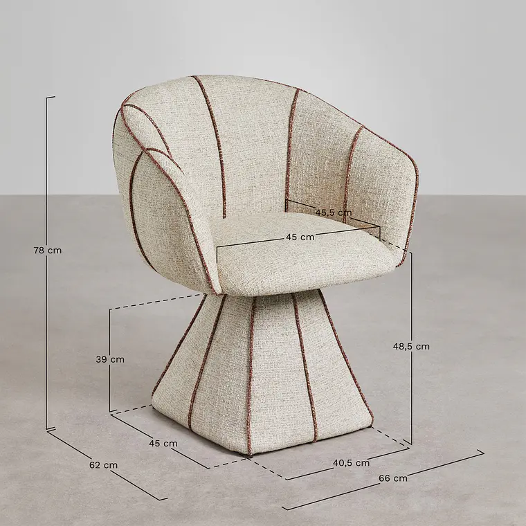 Silla de comedor Sioune 10