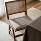 Silla de comedor Taelira en ratán - Miniatura 1