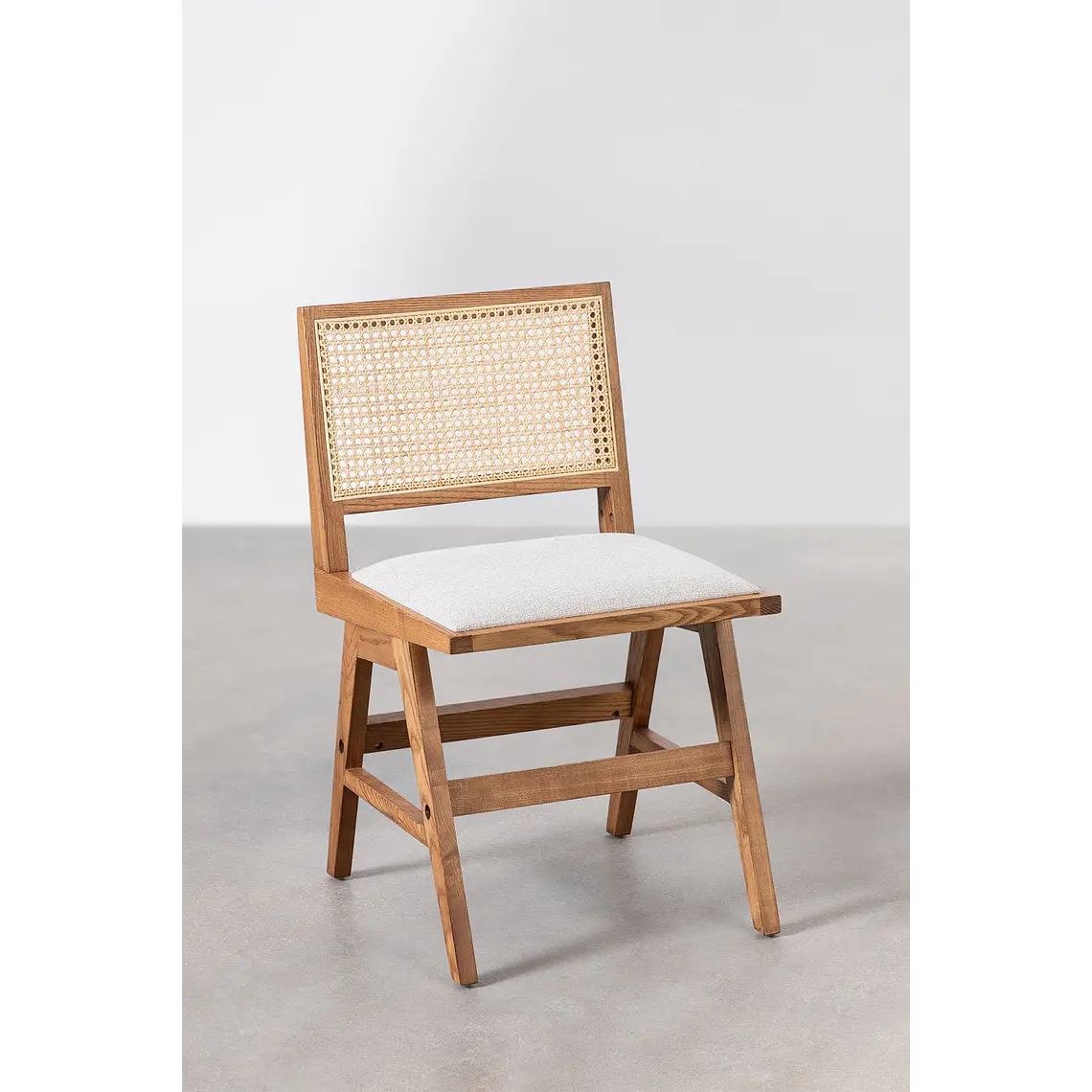 Silla de comedor Taelira en ratán 3