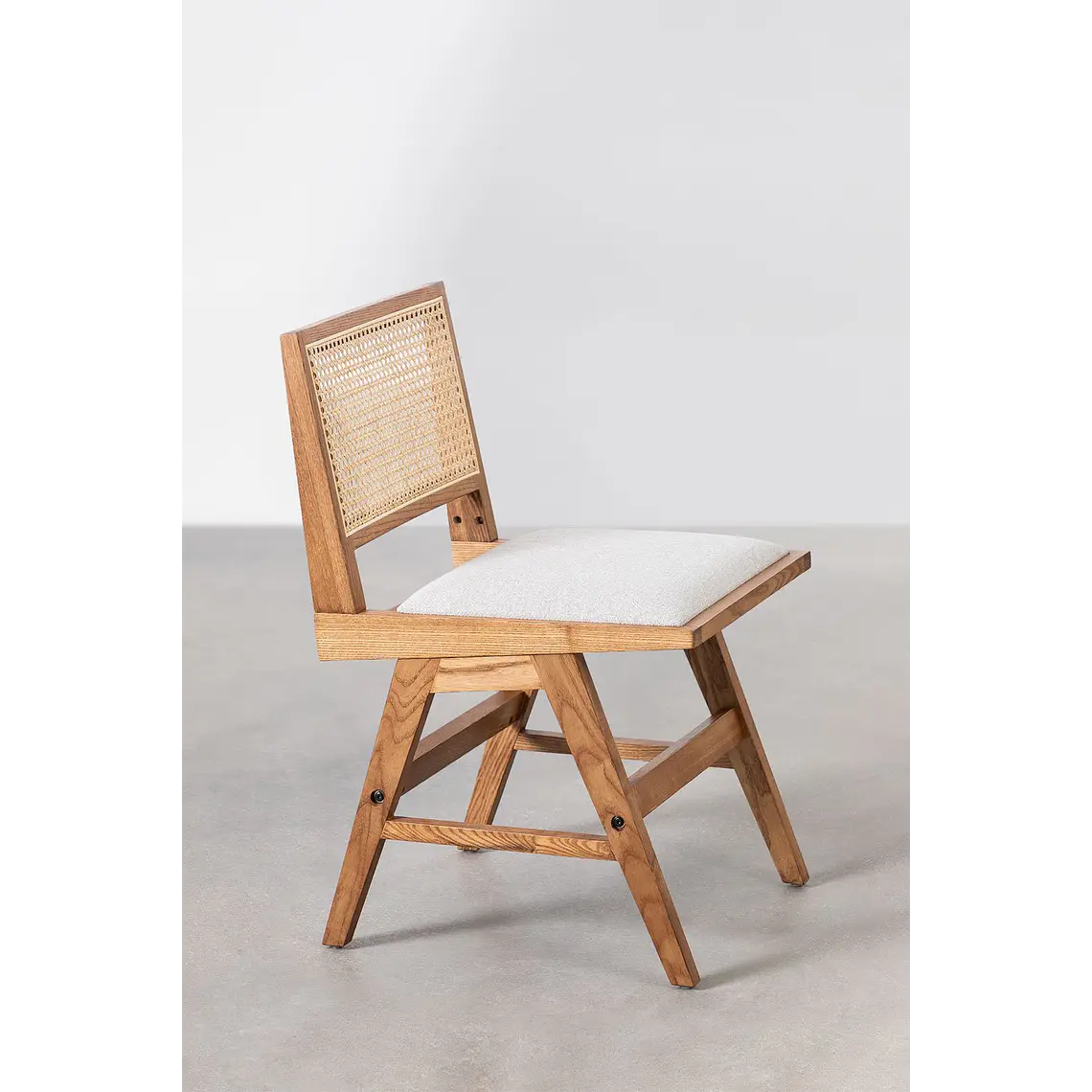 Silla de comedor Taelira en ratán 4