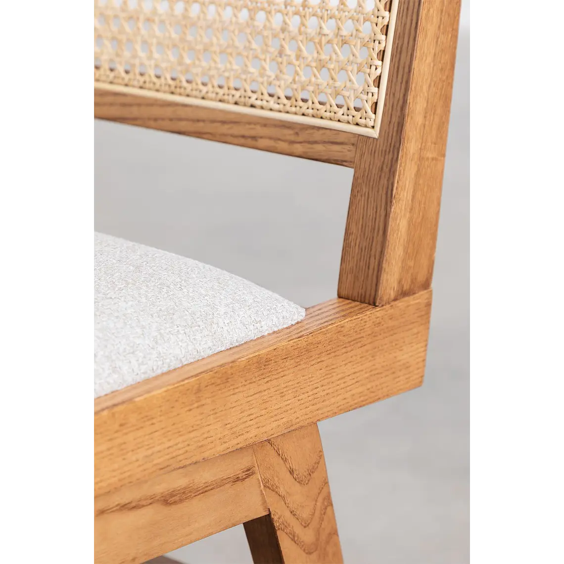 Silla de comedor Taelira en ratán 6