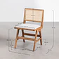 Silla de comedor Taelira en ratán - Miniatura 10