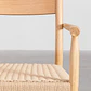 Silla de comedor Tiria en madera de roble - Miniatura 9