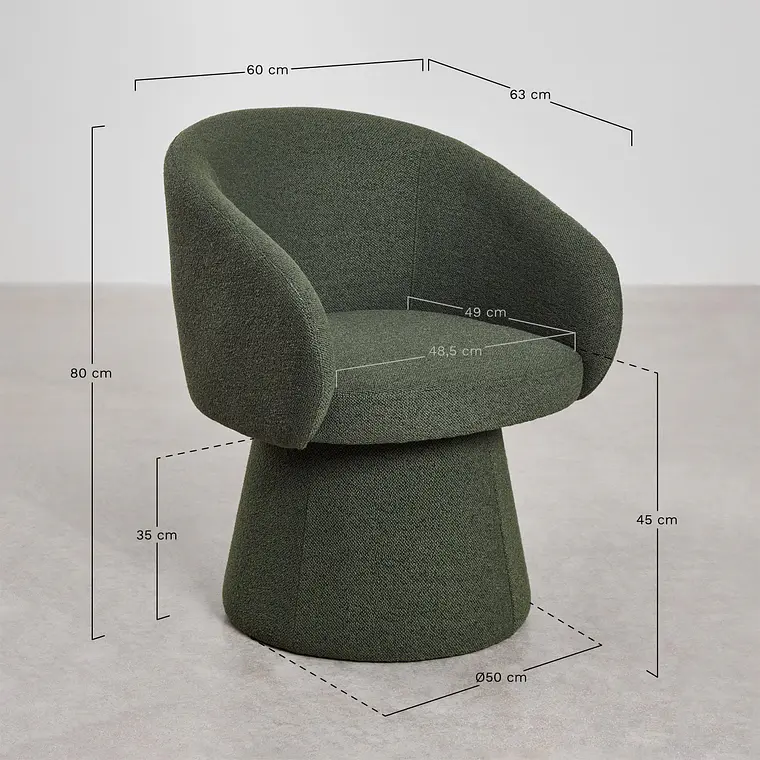 Silla de comedor Uleneva 10