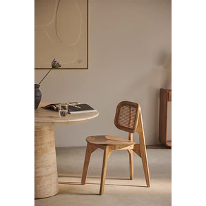 Silla de comedor Vaeleri en madera