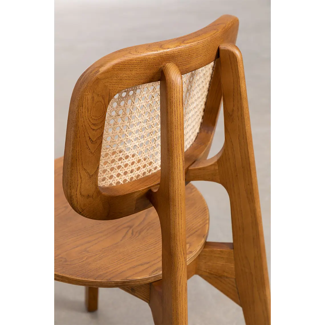 Silla de comedor Vaeleri en madera 6