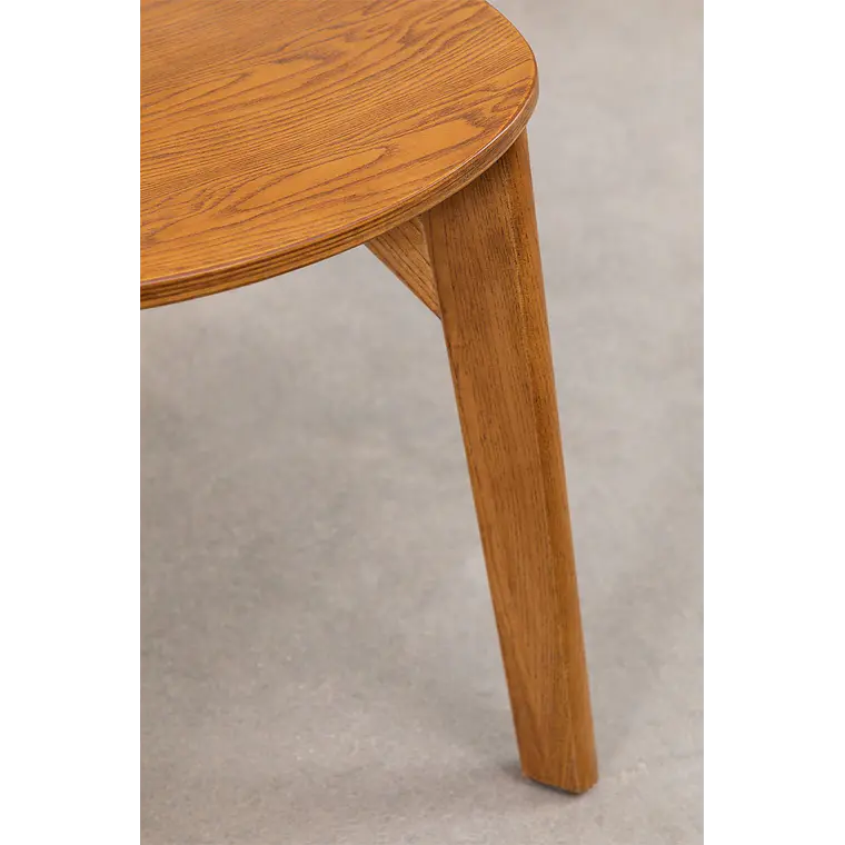 Silla de comedor Vaeleri en madera 7
