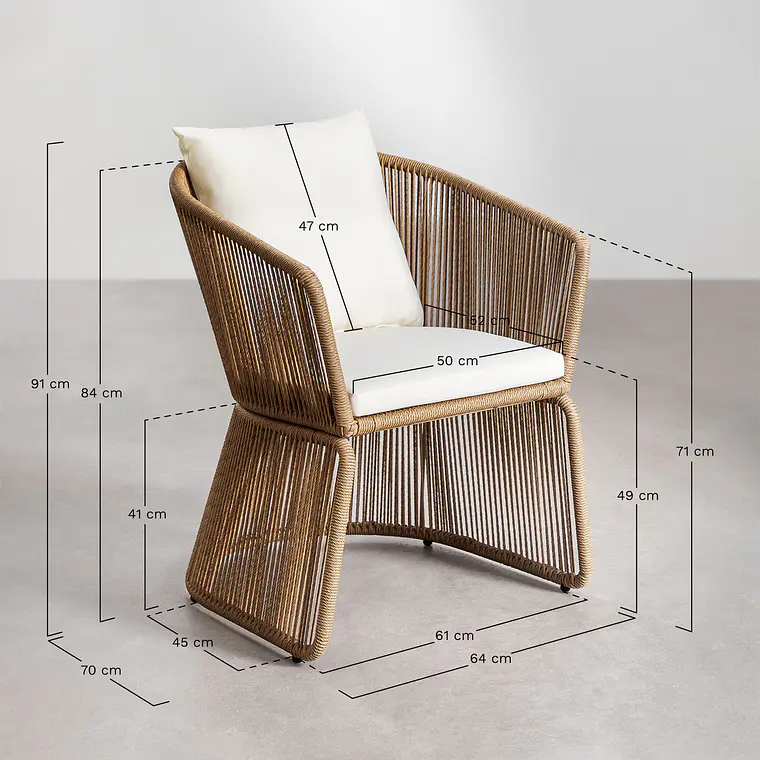 Silla de comedor Vioien 8
