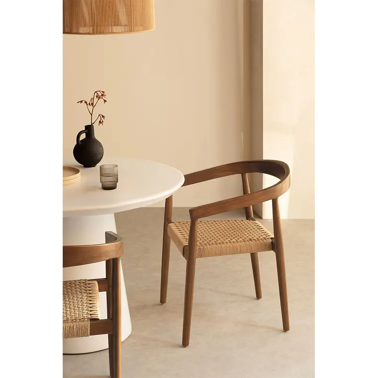 Silla de comedor Wenara en madera de teca 2