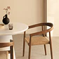 Silla de comedor Wenara en madera de teca - Miniatura 2
