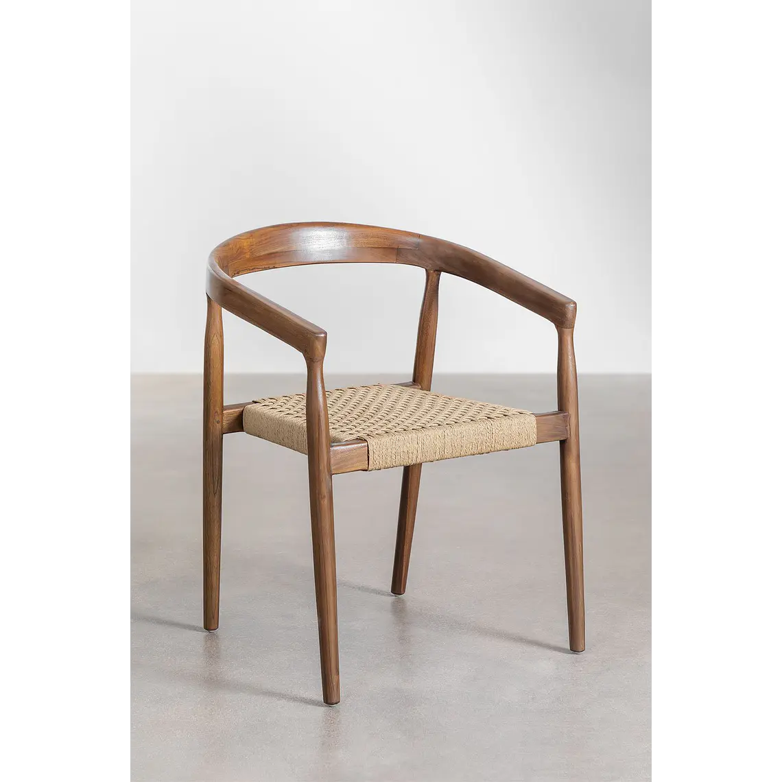 Silla de comedor Wenara en madera de teca 4