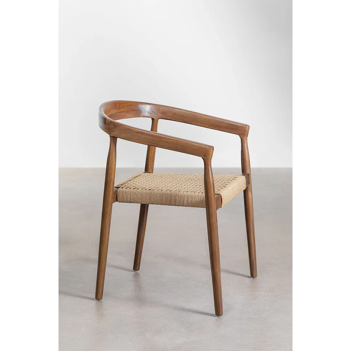 Silla de comedor Wenara en madera de teca 5