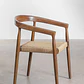 Silla de comedor Wenara en madera de teca - Miniatura 5
