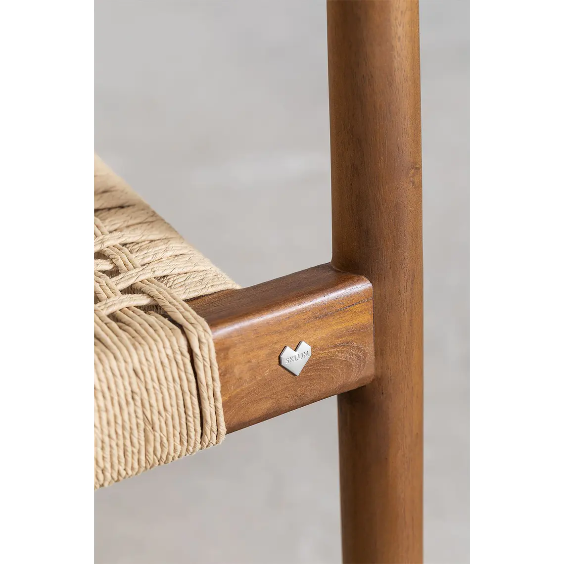 Silla de comedor Wenara en madera de teca 8