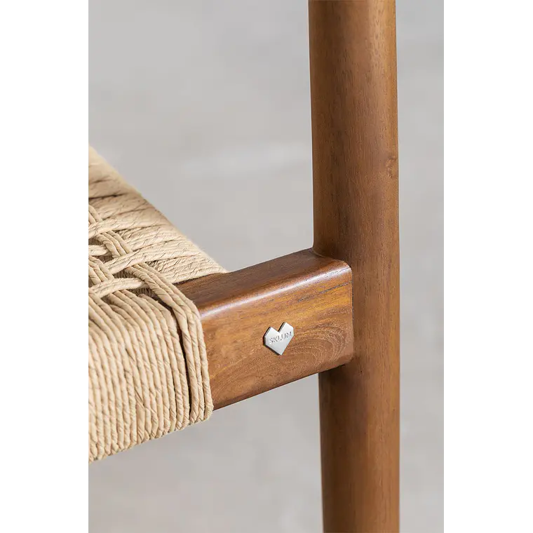 Silla de comedor Wenara en madera de teca 8