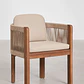 Silla de comedor Xaeora en madera de acacia - Miniatura 3
