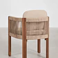 Silla de comedor Xaeora en madera de acacia - Miniatura 5