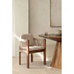 Silla de comedor Xaeora en madera de acacia - Miniatura 12