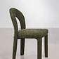 Silla de comedor Xaeune en chenilla - Miniatura 5