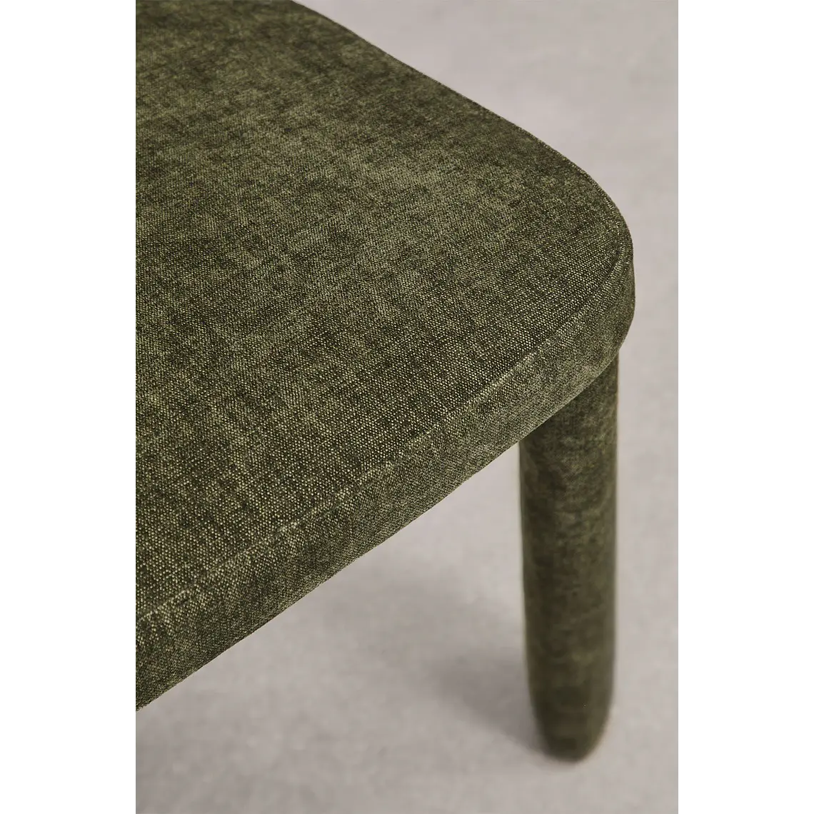 Silla de comedor Xaeune en chenilla 8
