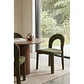 Silla de comedor Xaeune en chenilla - Miniatura 13